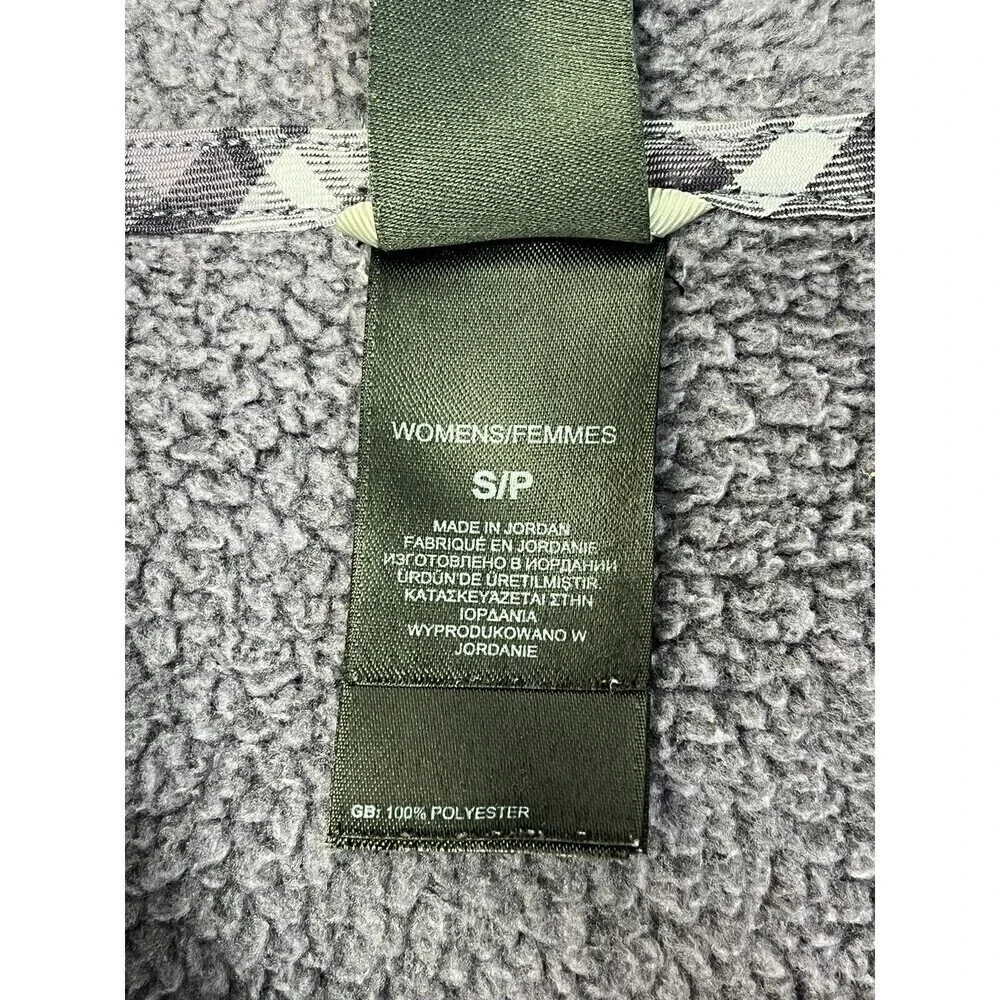 The North Face Knit Fleece Jacket Womens Lavender S Zip Front Pockets CorpCore - Picture 11 of 13